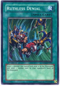 Ruthless Denial [DP04-EN024] Super Rare | Mega City Incorporated