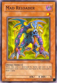Mad Reloader (GX Tag Force 2) [GX04-EN001] Super Rare | Mega City Incorporated