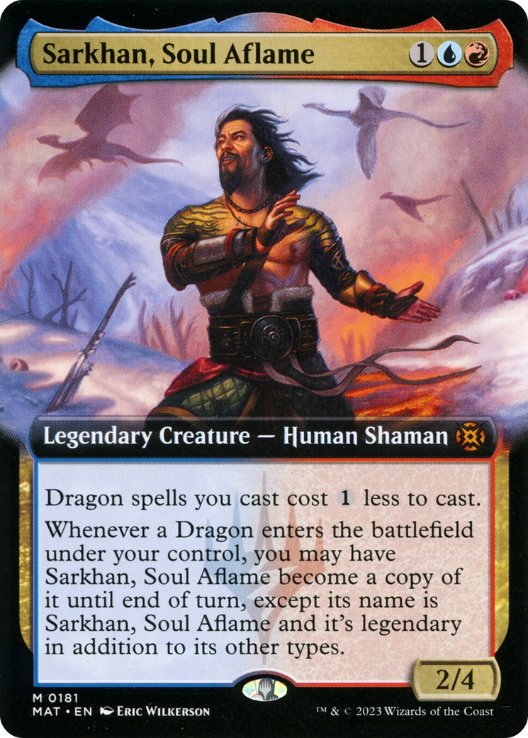 Sarkhan, Soul Aflame (Extended Art) [March of the Machine: The Aftermath] | Mega City Incorporated