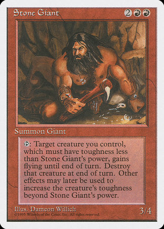 Stone Giant [Fourth Edition] | Mega City Incorporated