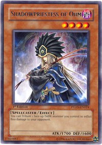 Shadowpriestess of Ohm [PTDN-EN024] Rare | Mega City Incorporated