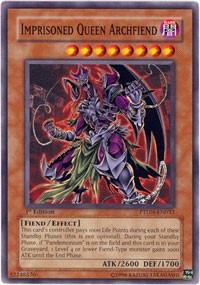 Imprisoned Queen Archfiend [PTDN-EN032] Common | Mega City Incorporated