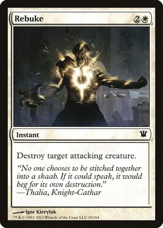 Rebuke [Innistrad] | Mega City Incorporated