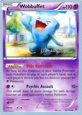 Wobbuffet (36/119) (Primal Groudon - Alejandro Ng-Guzman) [World Championships 2015] | Mega City Incorporated