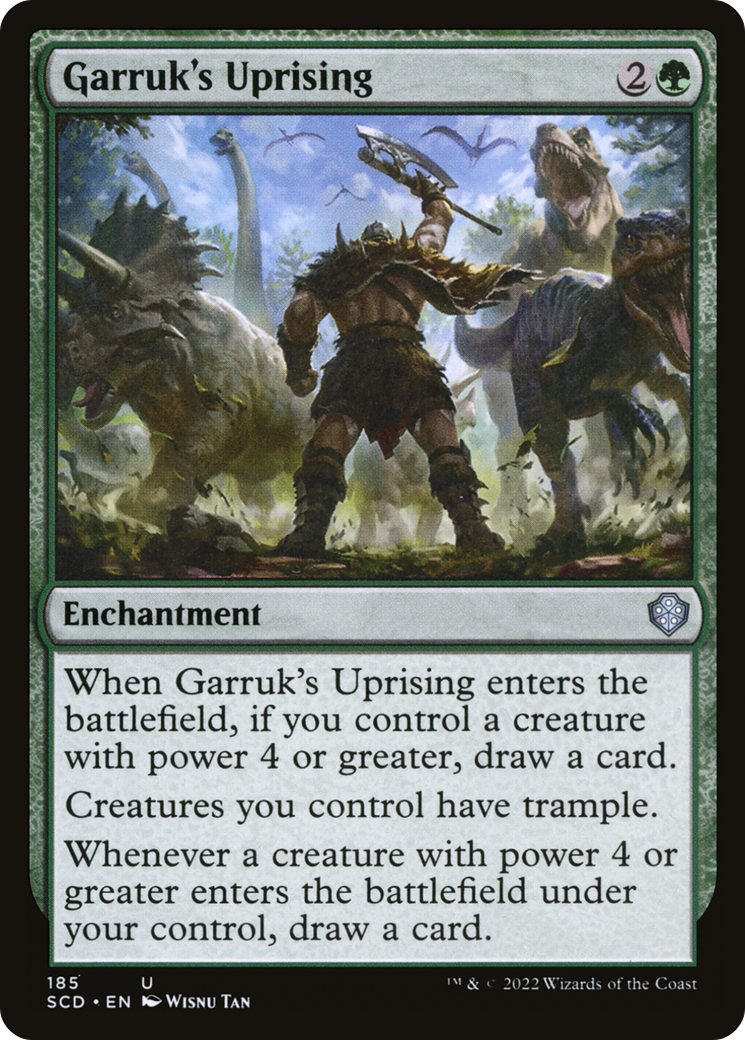 Garruk's Uprising [Starter Commander Decks] | Mega City Incorporated