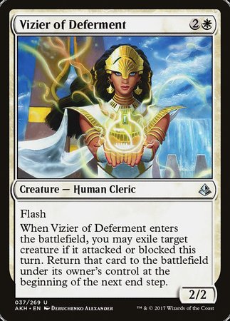 Vizier of Deferment [Amonkhet] | Mega City Incorporated