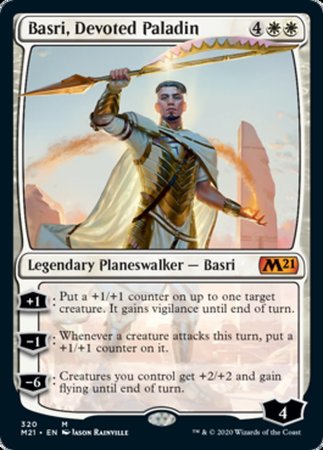 Basri, Devoted Paladin [Core Set 2021] | Mega City Incorporated