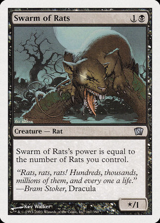 Swarm of Rats [Eighth Edition] | Mega City Incorporated