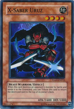 X-Saber Uruz [HA01-EN012] Super Rare | Mega City Incorporated