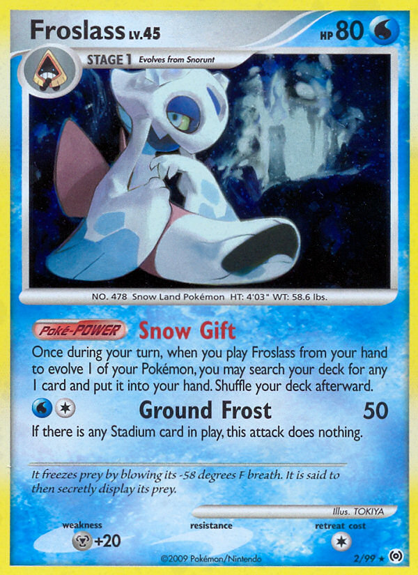 Froslass (2/99) [Platinum: Arceus] | Mega City Incorporated