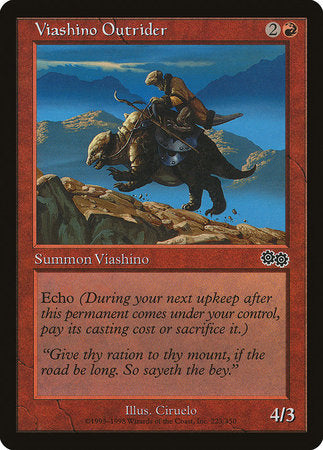 Viashino Outrider [Urza's Saga] | Mega City Incorporated