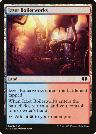 Izzet Boilerworks [Commander 2015] | Mega City Incorporated