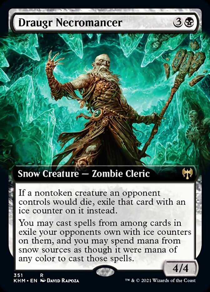 Draugr Necromancer (Extended Art) [Kaldheim] | Mega City Incorporated