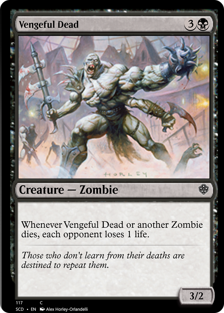 Vengeful Dead [Starter Commander Decks] | Mega City Incorporated