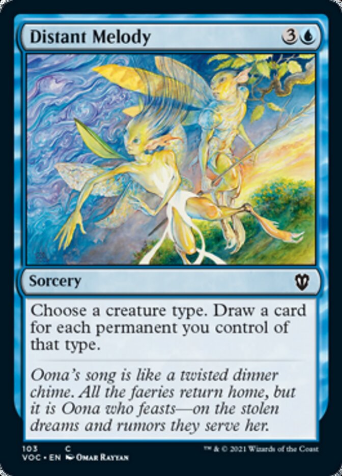 Distant Melody [Innistrad: Crimson Vow Commander] | Mega City Incorporated