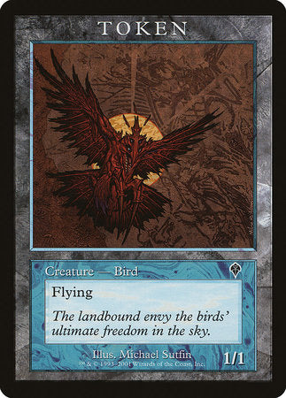 Bird Token (Invasion) [Magic Player Rewards 2001] | Mega City Incorporated