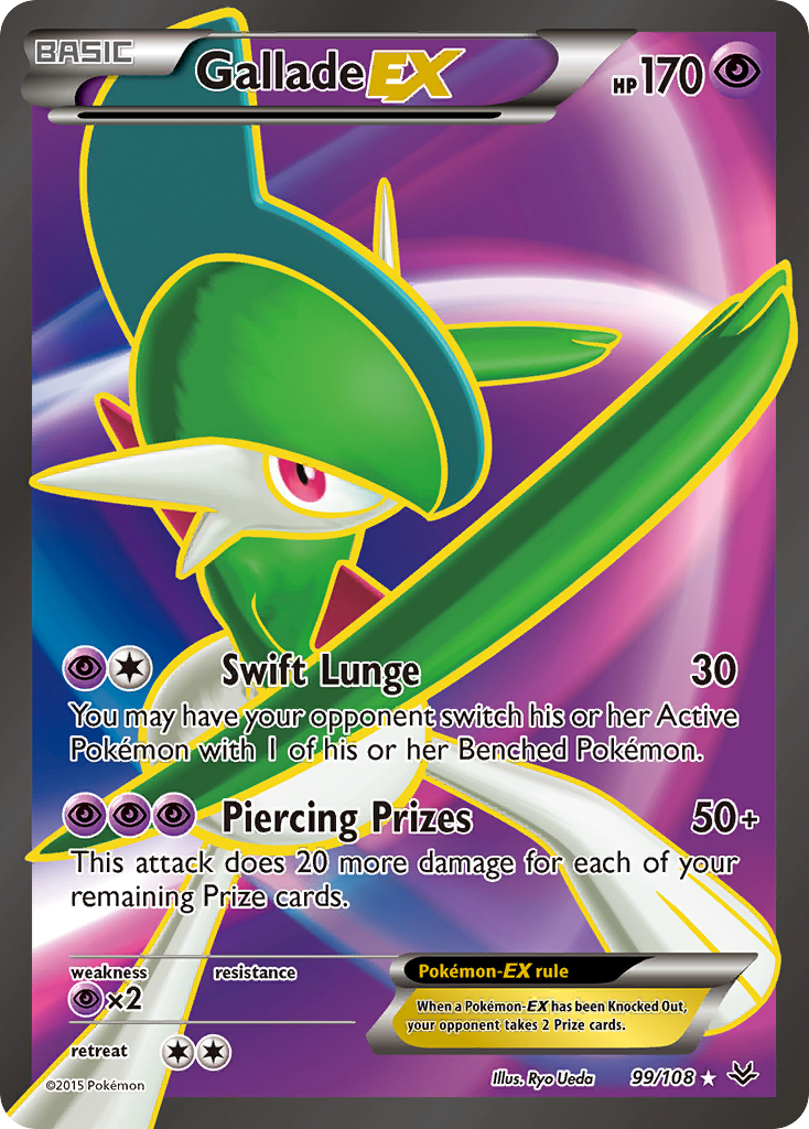 Gallade EX (99/108) [XY: Roaring Skies] | Mega City Incorporated