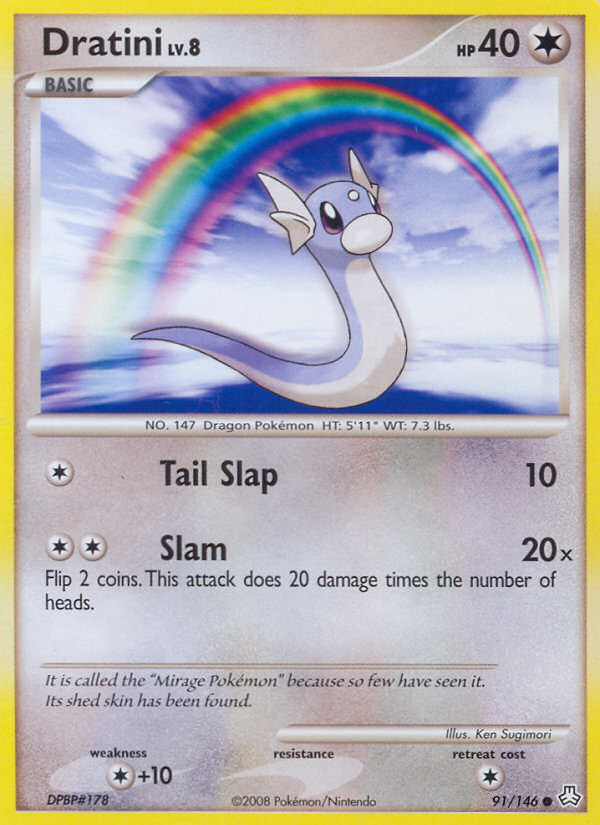 Dratini (91/146) [Diamond & Pearl: Legends Awakened] | Mega City Incorporated