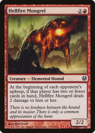 Hellfire Mongrel [Duel Decks: Ajani vs. Nicol Bolas] | Mega City Incorporated