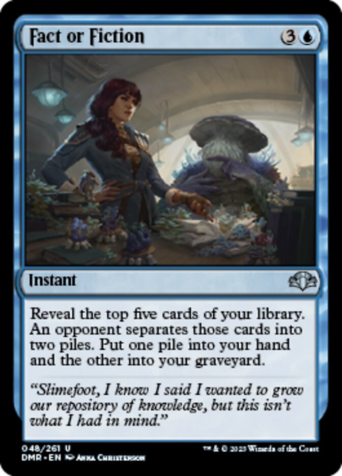 Fact or Fiction [Dominaria Remastered] | Mega City Incorporated