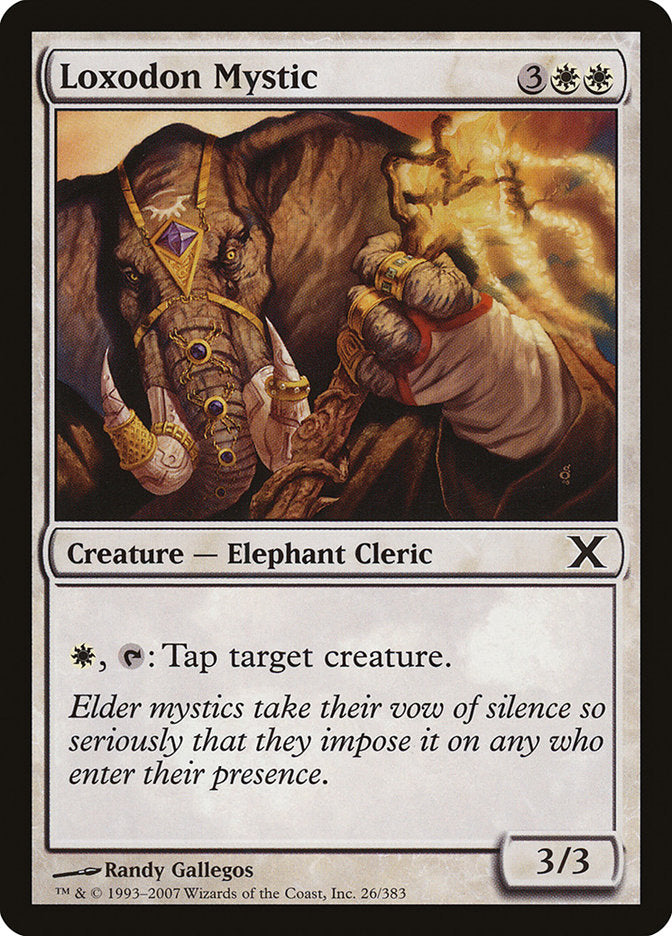 Loxodon Mystic [Tenth Edition] | Mega City Incorporated