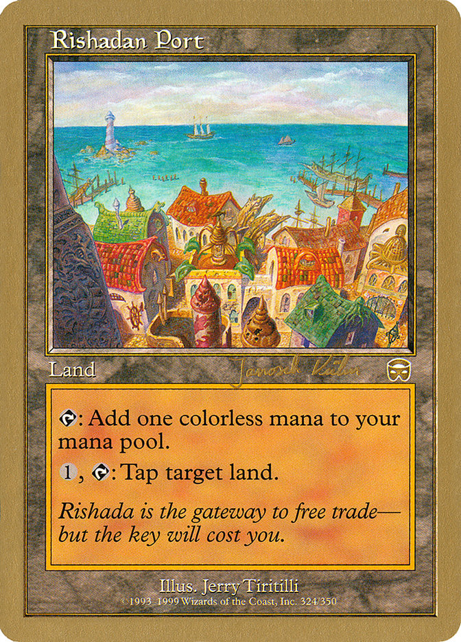 Rishadan Port (Janosch Kuhn) [World Championship Decks 2000] | Mega City Incorporated