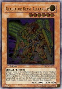 Gladiator Beast Alexander (UTR) [GLAS-EN017] Ultimate Rare | Mega City Incorporated