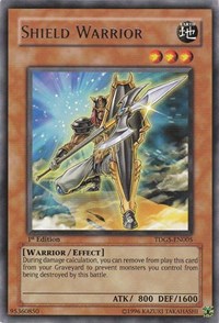 Shield Warrior [TDGS-EN005] Rare | Mega City Incorporated