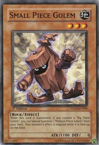 Small Piece Golem [TDGS-EN006] Common | Mega City Incorporated