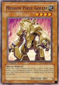 Medium Piece Golem [TDGS-EN007] Common | Mega City Incorporated