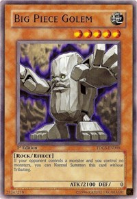 Big Piece Golem [TDGS-EN008] Rare | Mega City Incorporated
