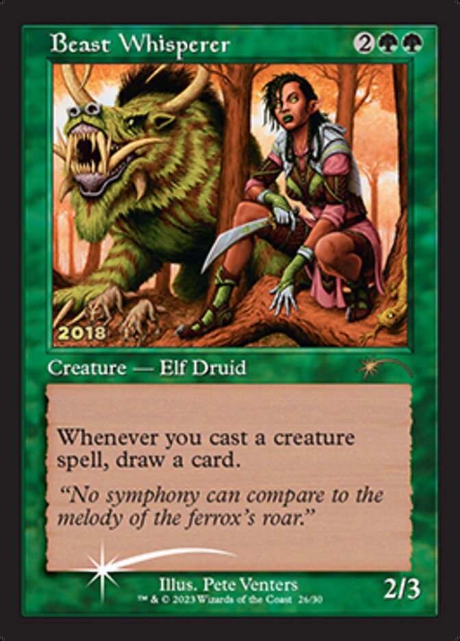 Beast Whisperer [30th Anniversary Promos] | Mega City Incorporated