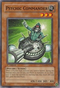 Psychic Commander [TDGS-EN020] Common | Mega City Incorporated