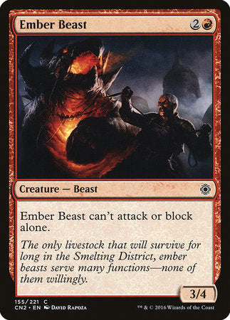 Ember Beast [Conspiracy: Take the Crown] | Mega City Incorporated