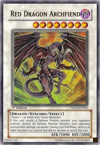 Red Dragon Archfiend [TDGS-EN041] Ultra Rare | Mega City Incorporated