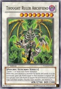 Thought Ruler Archfiend [TDGS-EN044] Ultra Rare | Mega City Incorporated