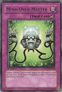 Mind Over Matter [TDGS-EN073] Rare | Mega City Incorporated