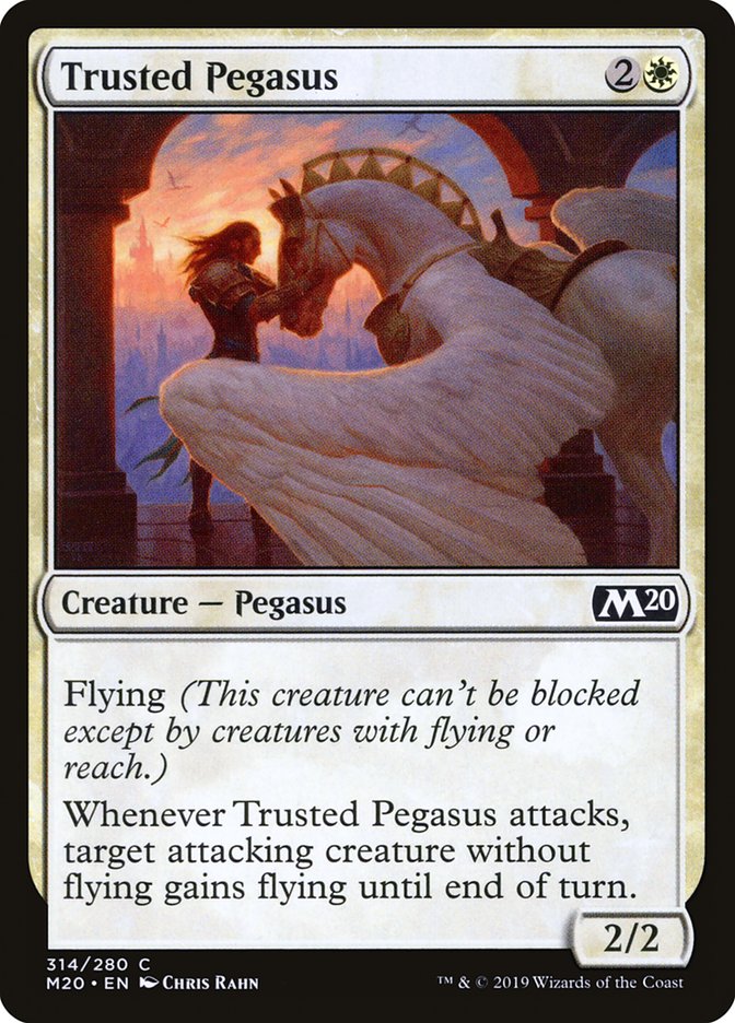 Trusted Pegasus [Core Set 2020] | Mega City Incorporated