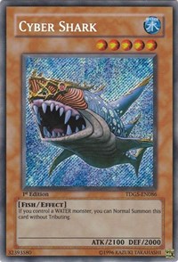 Cyber Shark [TDGS-EN086] Secret Rare | Mega City Incorporated