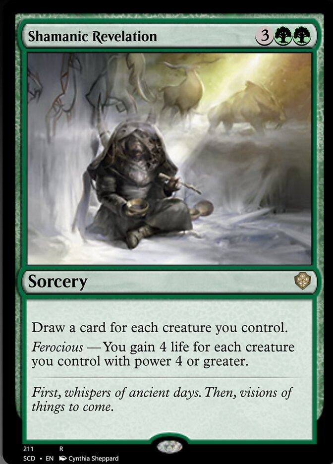 Shamanic Revelation [Starter Commander Decks] | Mega City Incorporated