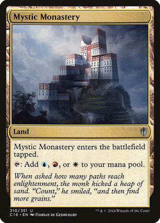 Mystic Monastery [Commander 2016] | Mega City Incorporated