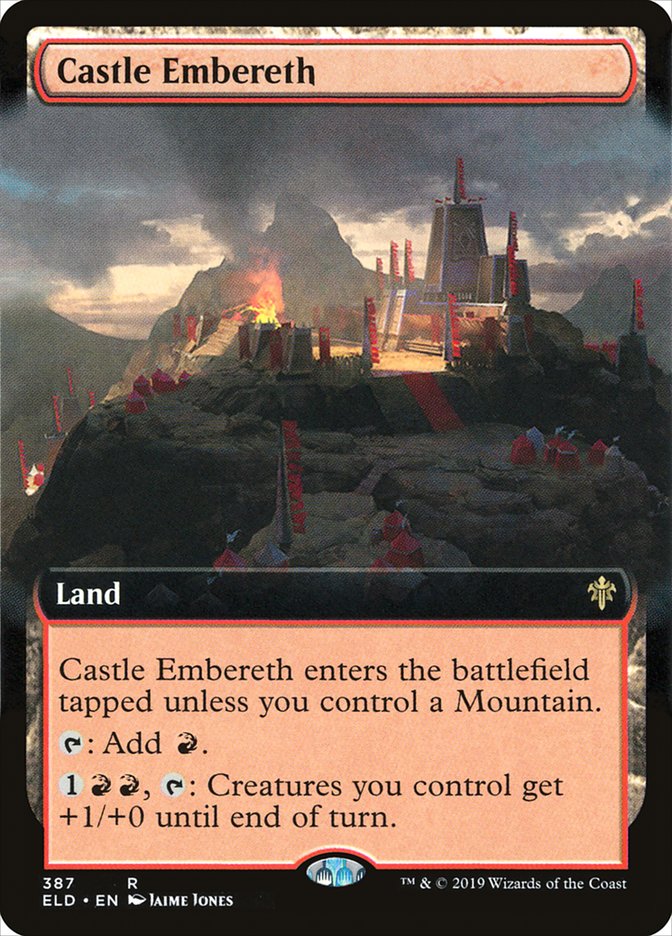 Castle Embereth (Extended Art) [Throne of Eldraine] | Mega City Incorporated