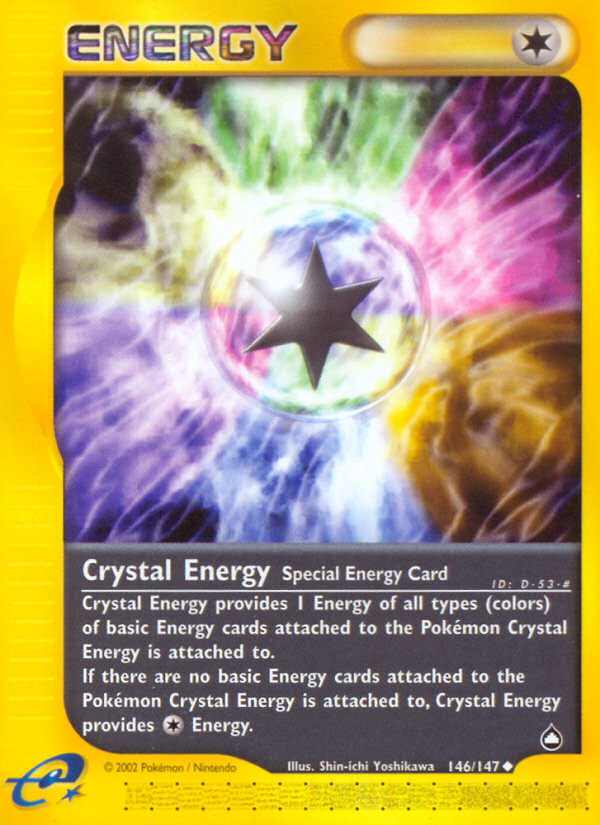 Crystal Energy (146/147) [Aquapolis] | Mega City Incorporated