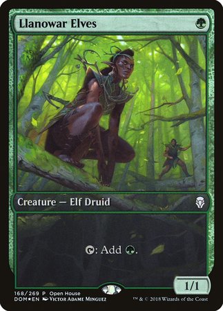 Llanowar Elves [Dominaria Promos] | Mega City Incorporated