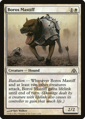 Boros Mastiff [Dragon's Maze] | Mega City Incorporated