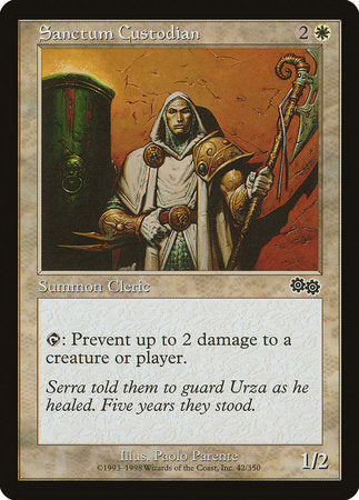 Sanctum Custodian [Urza's Saga] | Mega City Incorporated