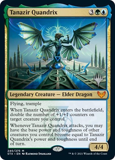 Tanazir Quandrix (Promo Pack) [Strixhaven: School of Mages Promos] | Mega City Incorporated