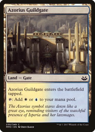 Azorius Guildgate [Modern Masters 2017] | Mega City Incorporated