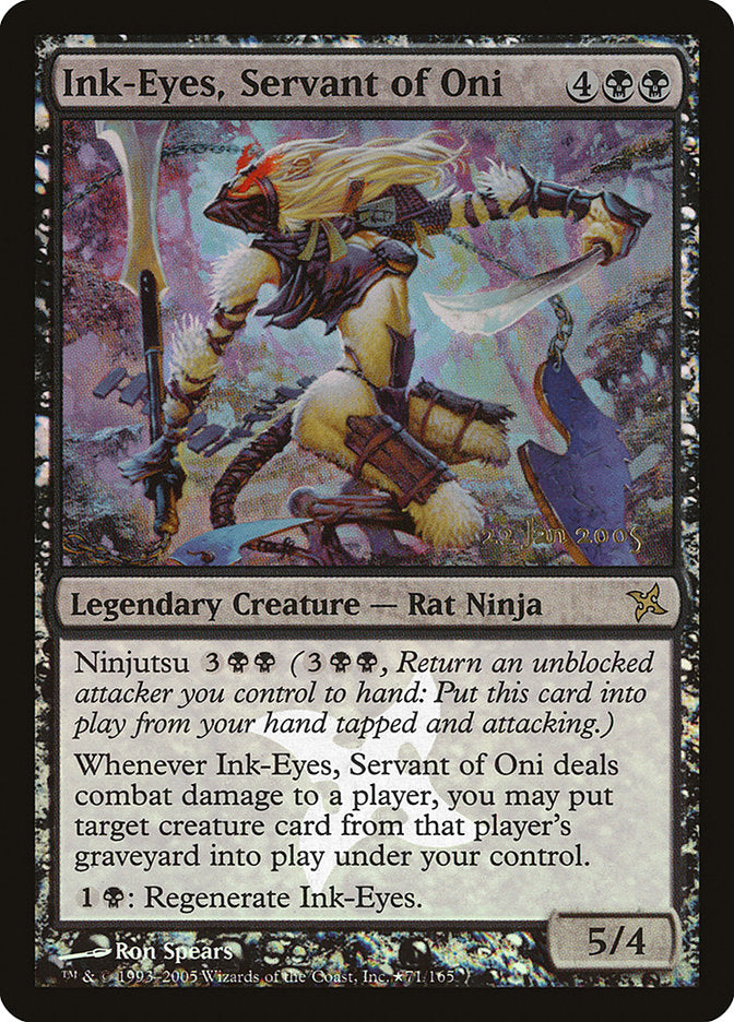 Ink-Eyes, Servant of Oni [Betrayers of Kamigawa Promos] | Mega City Incorporated