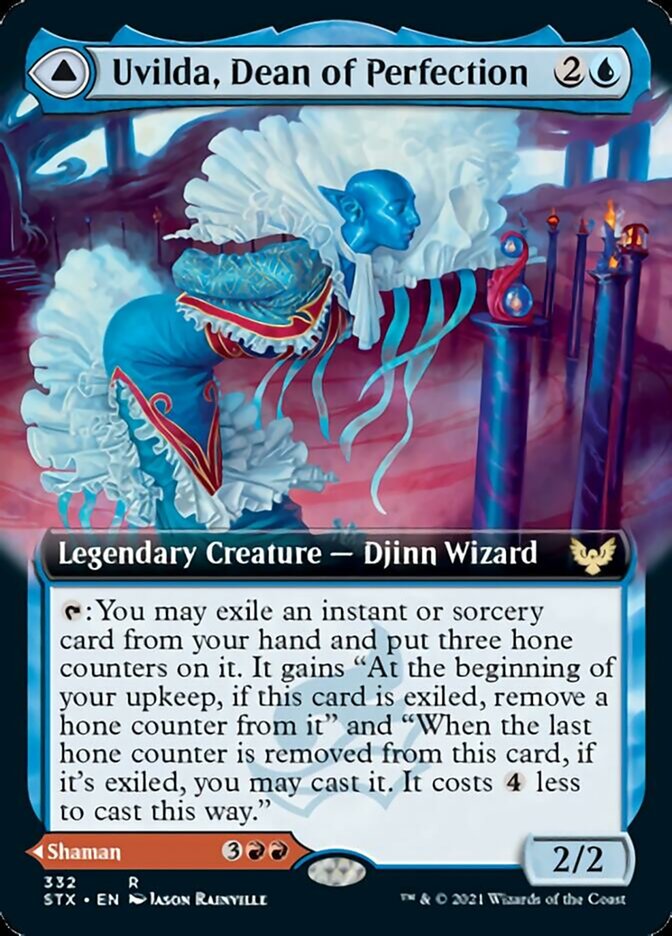 Uvilda, Dean of Perfection // Nassari, Dean of Expression (Extended) [Strixhaven: School of Mages] | Mega City Incorporated